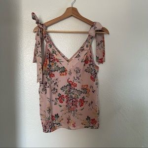 j REBECCA TAYLOR Floral Tank